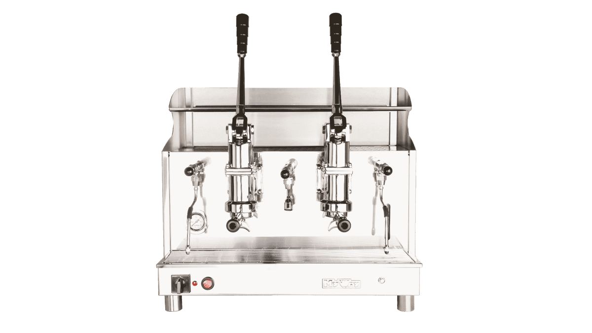 Commercial Lever Espresso Machine IZZO Pompeii Qualitasse Coffee