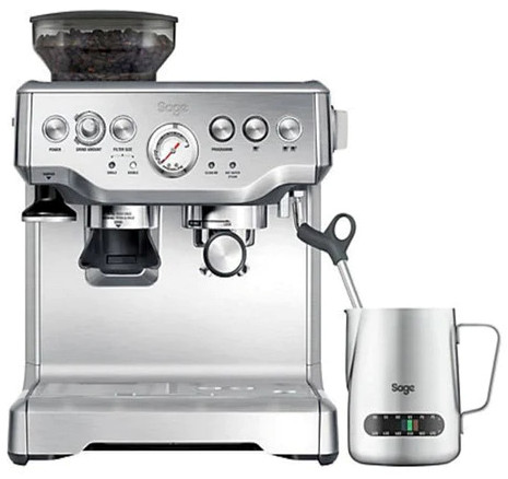 Sage The Barista Express Espresso Machine With Temp Control Milk Jug Price UK